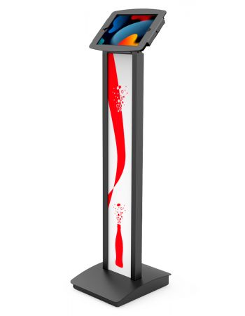 iPad Enclosure Brandable Floor Stand - Space BrandMe
